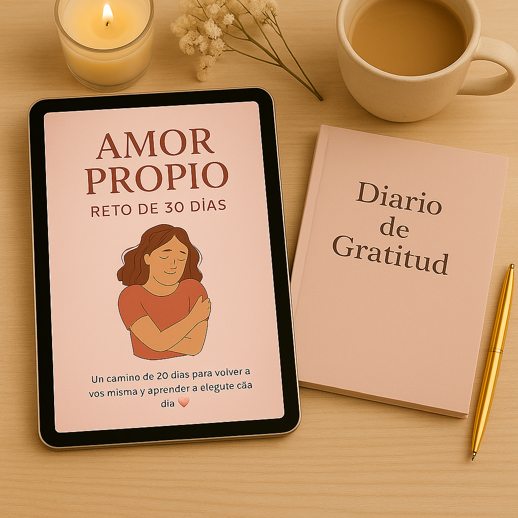 Reto 30 días - Amor propio + Diario de Gratitud